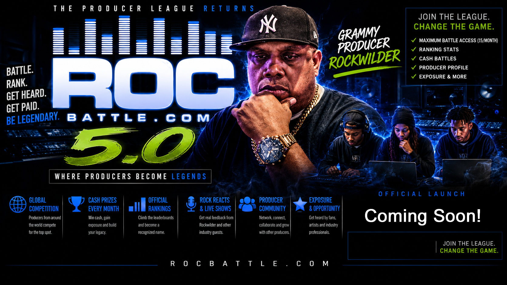 ROCBATTLE 5.0 — The Producer League Returns